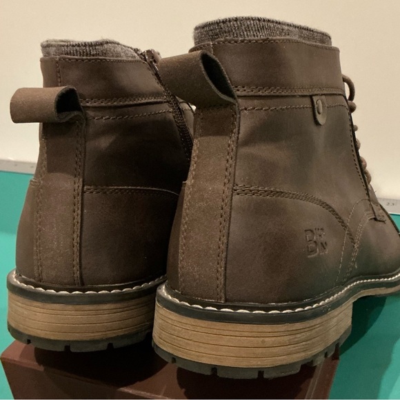 B-52 By Bullboxer Men's Bennington Brown Boots NWOB Size 12 - Picture 8 of 10